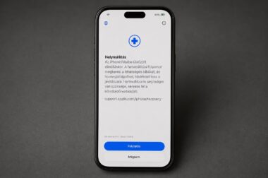 iPhone adatmentés – iPhone 15 Pro Max sikeres helyreállítása
